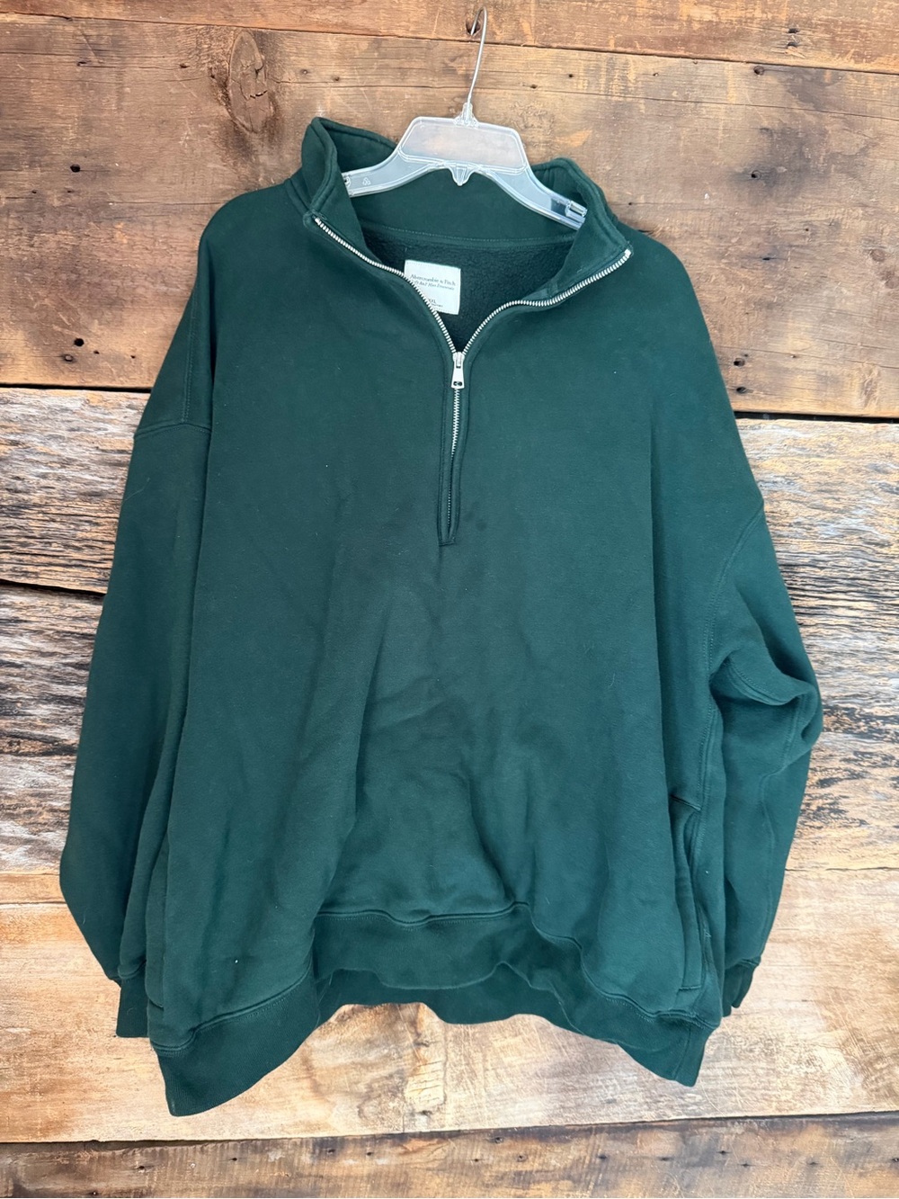 Abercrombie Quarter Zip Sweatshirt